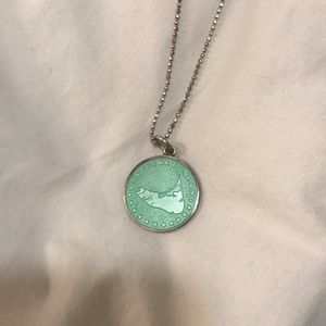 Authentic sterling silver Nantucket necklace